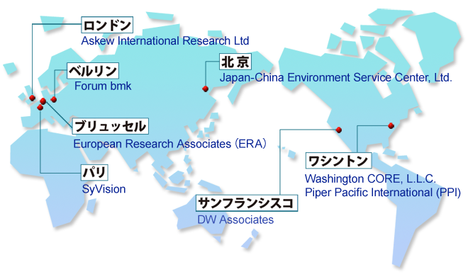 海外のネットワーク